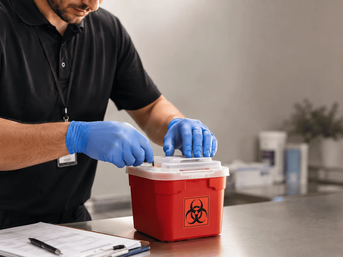 Why choose Sharps Waste Disposal in Darrouzett, TX
